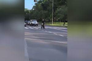 Motocyklista poszukiwany przez policję