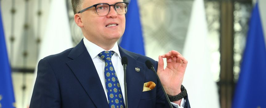 Marszałek Sejmu Szymon Hołownia