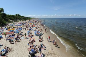 Plaża w Międzyzdrojach