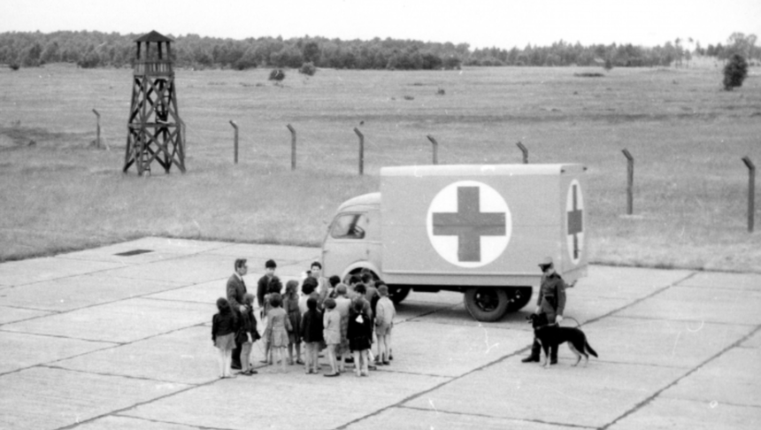 Kadr z filmu "Ambulans" , 1951 rok
