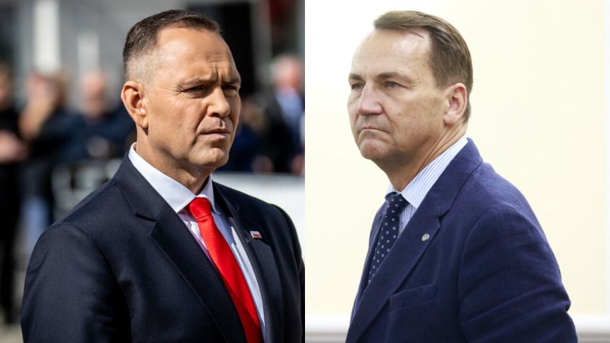Karol Nawrocki Radosław Sikorski