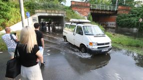 Zlany wiadukt we Wrocławiu
