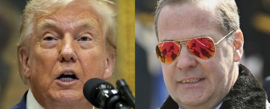 Trump Miedwiediew