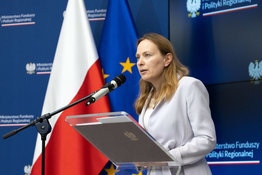 Ministra funduszy i polityki regionalnej Katarzyna Pełczyńska-Nałęcz