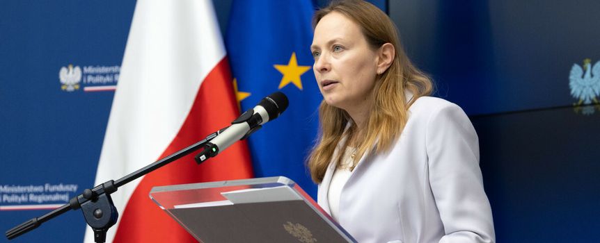 Ministra funduszy i polityki regionalnej Katarzyna Pełczyńska-Nałęcz