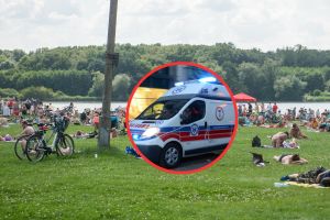 Karetka nie mogła dotrzeć nad jezioro w Poznaniu