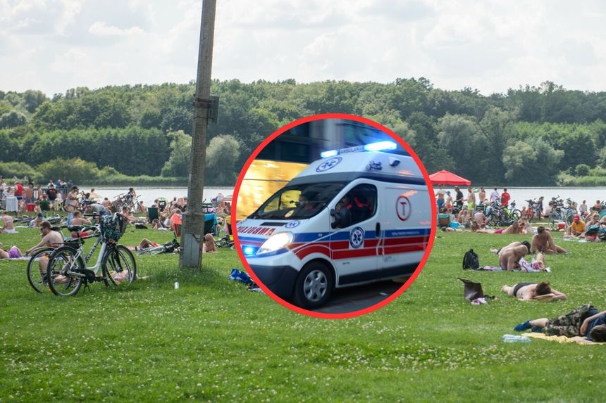 Karetka nie mogła dotrzeć nad jezioro w Poznaniu