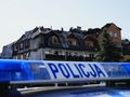 ząbki pożar bloku policja