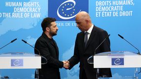 Wołodymyr Zełenski i Alain Berset