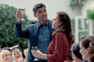 Kyle Chandler i Diane Lane w filmie "Rocznica", reż. Jan Komasa, 2025 r.