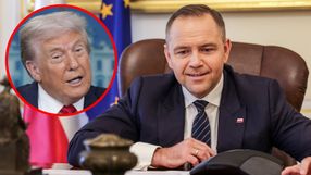 Prezydent Karol Nawrocki. Prezydent USA Donald Trump