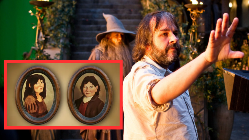Peter Jackson na planie "Hobbit: Niezwykła podróż"
