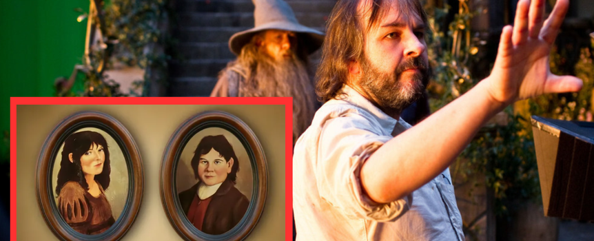 Peter Jackson na planie "Hobbit: Niezwykła podróż"