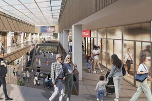 centrum handlowe Plac Wiślany (wizualizacja)