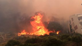 Chorwacja. Pożary w Dalmacji, ewakuacja turystów