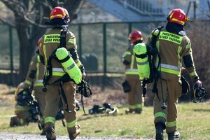 Pożar na Sadybie, strażacy ujawnili ciało
