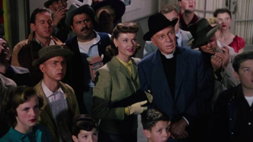 Kadr z filmu "Wojna światów" 1953