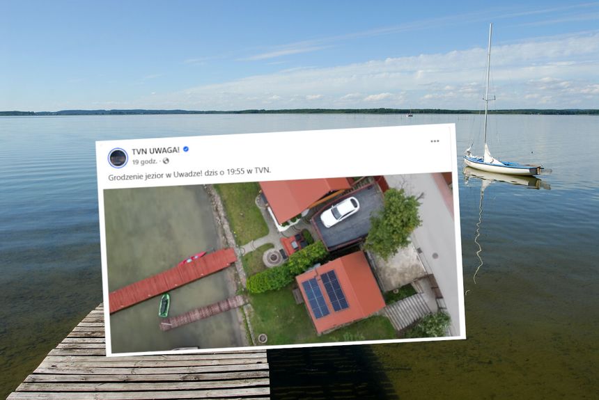 Mazury/kadr z wideo "Uwaga!" TVN