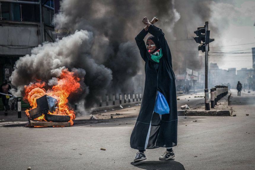 Kenia. Antyrządowe protesty, 16 osób nie żyje