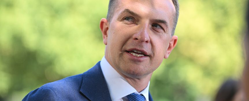 Rzecznik rządu Adam Szłapka