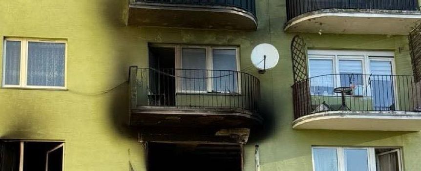 Pożar w Brzegu Dolnym