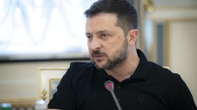 Prezydent Ukrainy Wołodymyr Zełenski