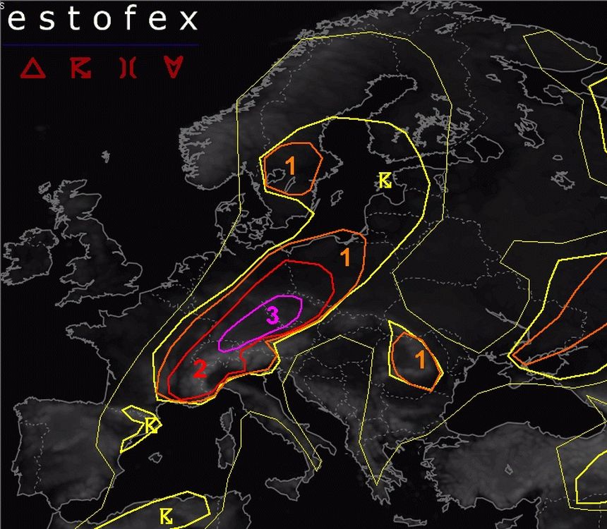 Pogoda 4 czerwca. Ostrzeżenia przed burzami