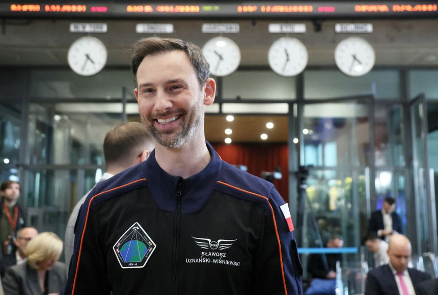 Polski astronauta Sławosz Uznański-Wiśniewski