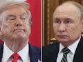 Prezydent USA Donald Trump. Prezydent Rosji Władimir Putin