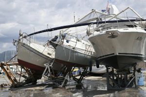 Chaos w Splicie, gwałtowne burze nad miastem