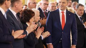 Prezydent elekt Karol Nawrocki z politykami PiS-u