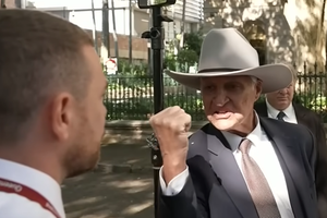 Bob Katter groził dziennikarzowi pobiciem