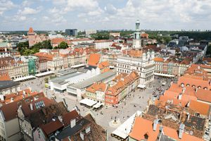 Poznań z lotu ptaka