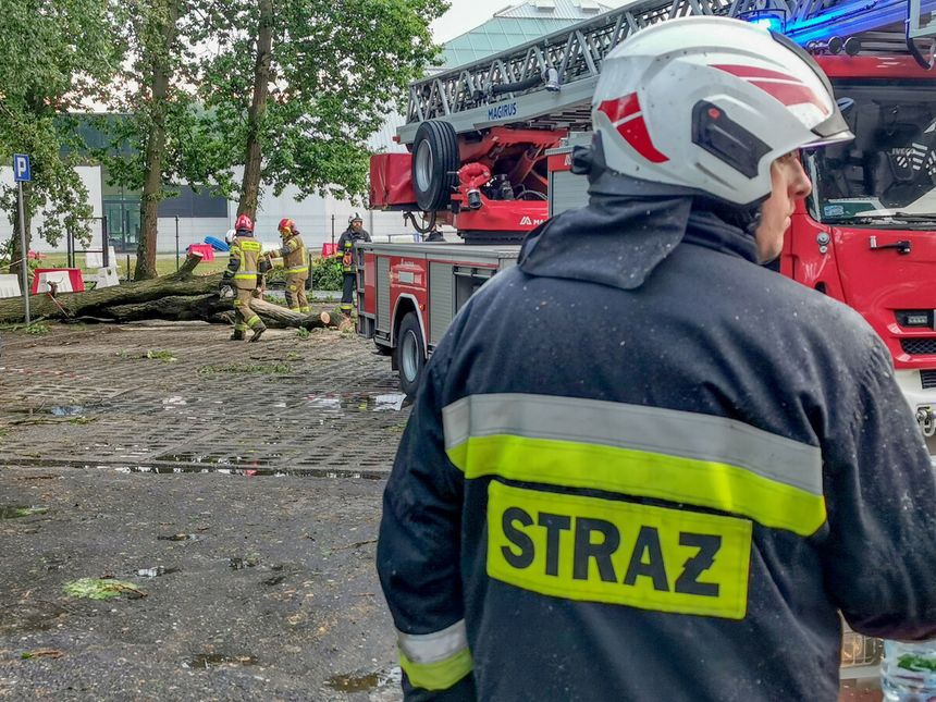 strażacy