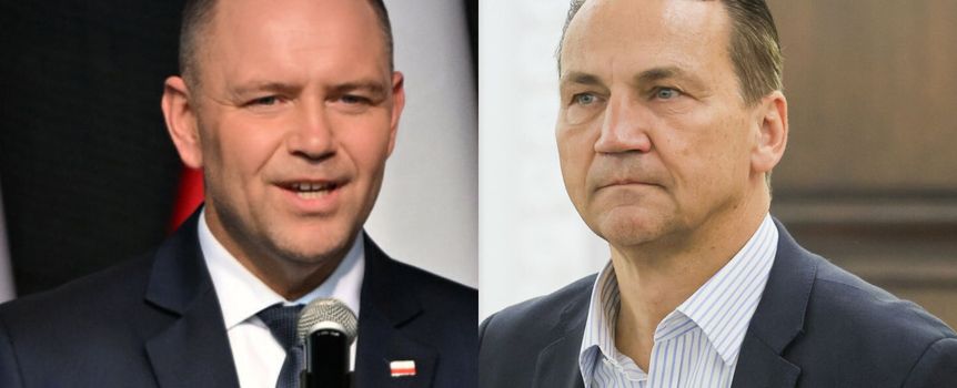 Karol Nawrocki Radosław Sikorski