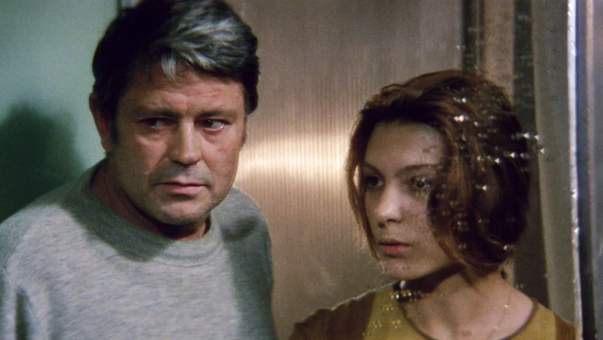 Natalia Bondarczuk i Donatas Banionis w filmie "Solaris"