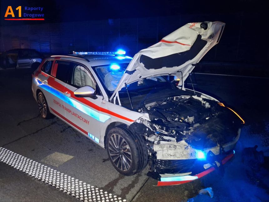 Kolizja na A1