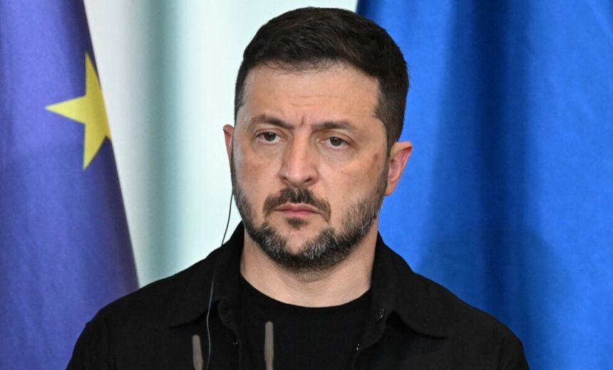Prezydent Ukrainy Wołodymyr Zełenski