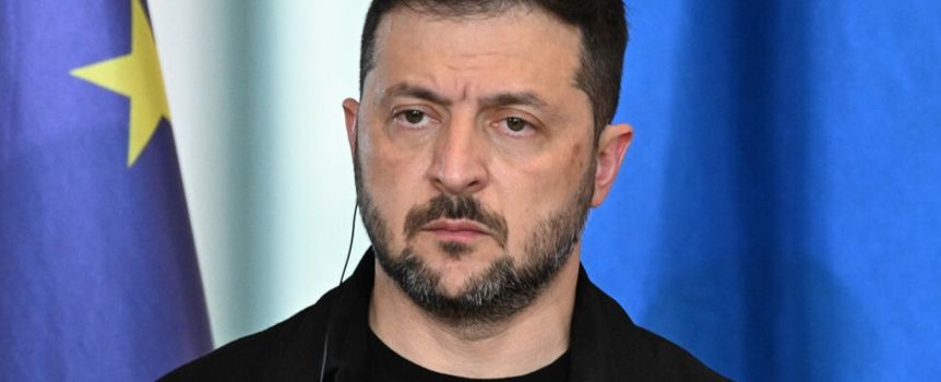 Prezydent Ukrainy Wołodymyr Zełenski