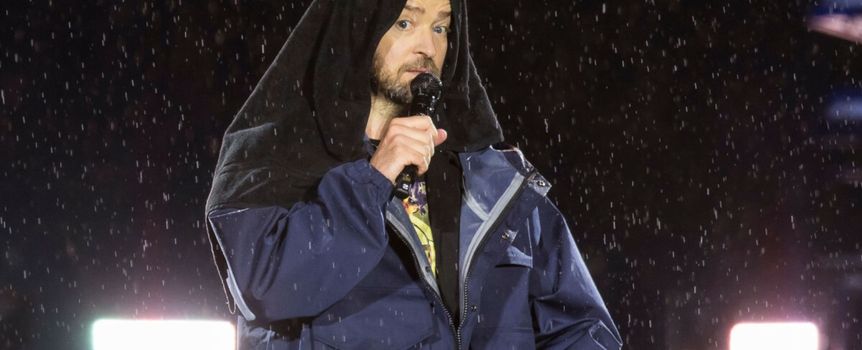 Wielka wpadka Justina Timberlake'a. "Czekał, aż będzie mógł zejść ze sceny"