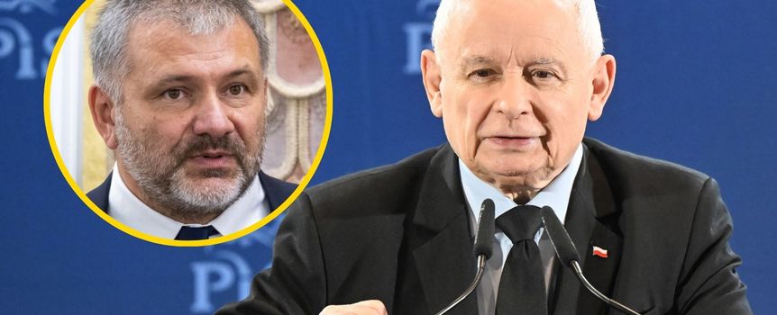 Prezes PiS Jarosław Kaczyński. Minister sprawiedliwości Waldemar Żurek
