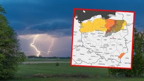 Ostrzeżenia IMGW przed burzami