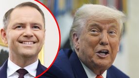 Prezydent USA Donald Trump, prezydent elekt Karol Nawrocki