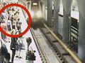 Warszawa. Próbował wepchnąć kobietę pod pociąg metra