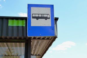Przystanek autobusowy w Poznaniu
