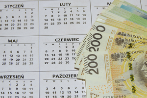 kalendarz i pieniadze