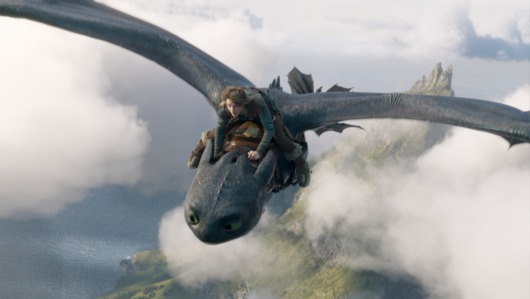 Kadr z filmu "Jak wytresować smoka" 