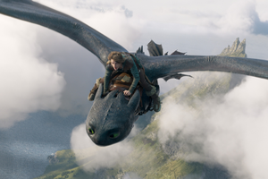 Kadr z filmu "Jak wytresować smoka" 