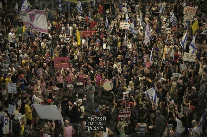 Protesty w Izraelu