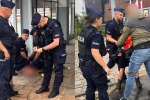 protest aktywistów Ostatniego Pokolenia